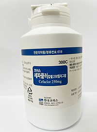 감염증 치료제 '코러스세파클러캅셀' 라벨 오부착 회수