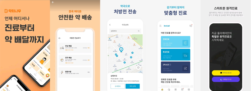 지자체 협업·병원예약·심리 상담…플랫폼들 각자도생