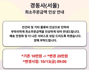 최소주문액 잇단 인상에 재고부담 커지는 약국들 