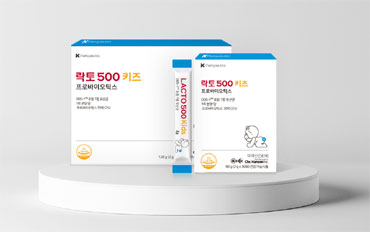 케이세라퓨틱스, '락토500 키즈' 리뉴얼 출시