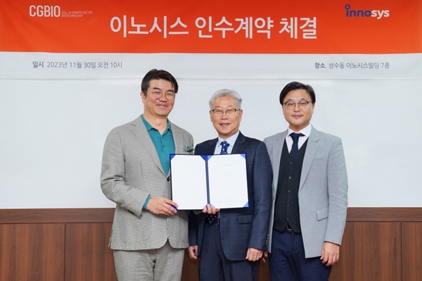 시지바이오, 의료기기업체 이노시스 325억에 인수