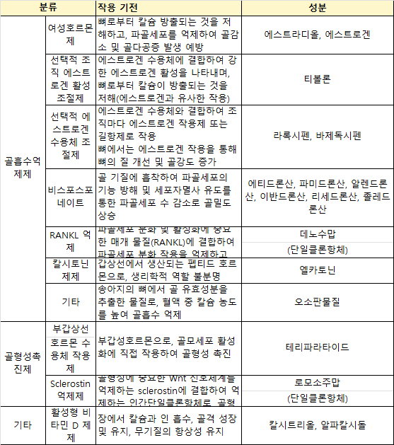 지난해 골다공증 환자 118만명...치료제 복용 주의사항은?