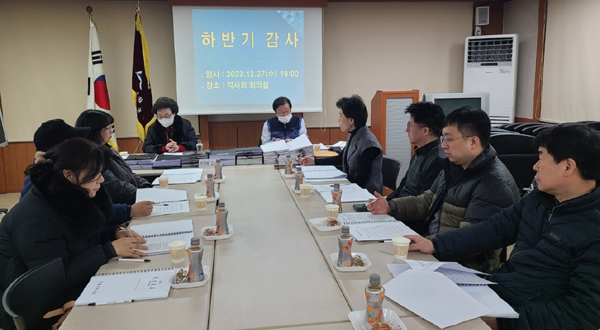 서울 은평구약, 2023년도 하반기 자체 감사 수감