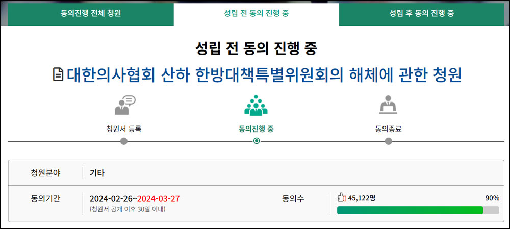 한의협 "한의혐오 조장하는 '의협 한특위' 해체하라"