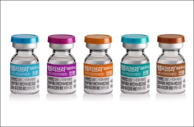JW중외 "헴리브라, A형 혈우병 소아환자 관절건강 개선"