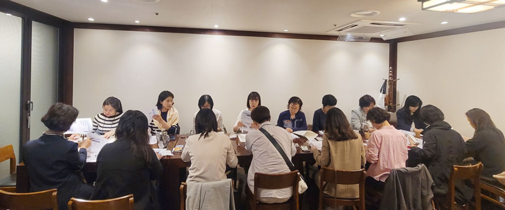 당독소연구회, 신규정회원 대상 소모임 진행