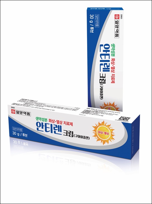 일양약품, 생약성분 열상치료제 '안티렌크림' 출시