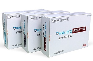릴리 버제니오, 위험분담 재계약…내달부터 5년간 적용