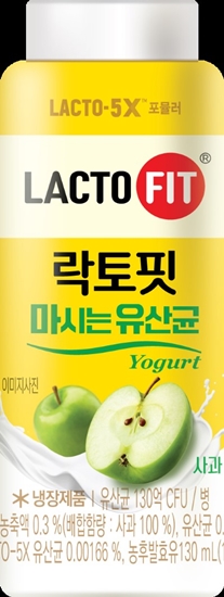 종근당건강, '락토핏 마시는 유산균 사과' 출시