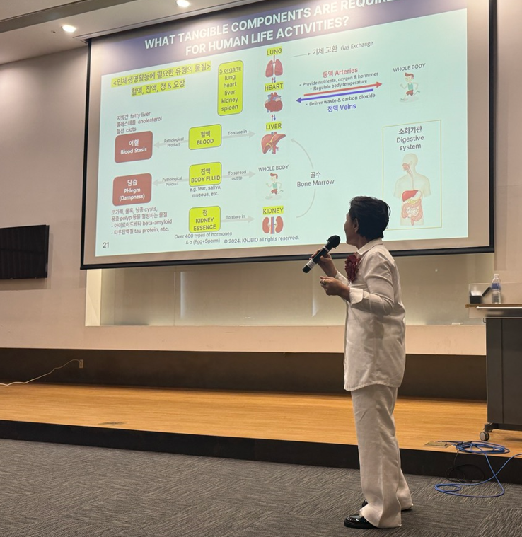 김남주 박사, IPSF 세계총회서 동·서양 의약 주제로 강연