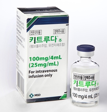 키트루다, 진행성 또는 재발성 자궁내막암 1차 치료 허가