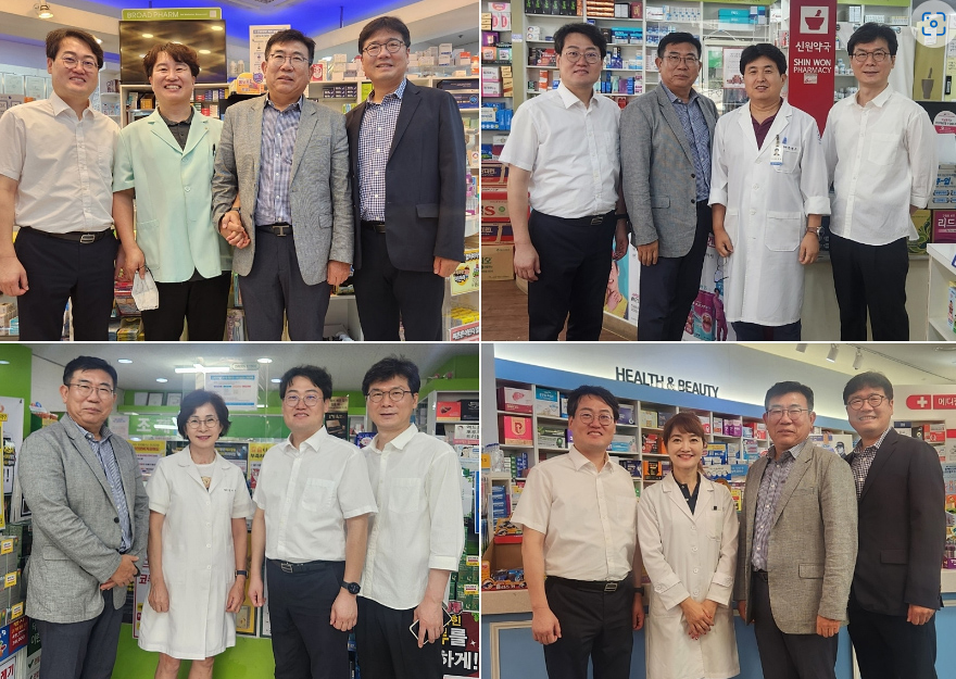 한일권 경기도약 부회장, 추석 운영약국 격려 방문