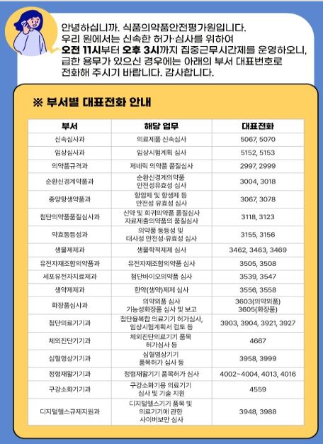 신속 심사·허가 탄력 붙이는 식약처, 집중근무제 운영