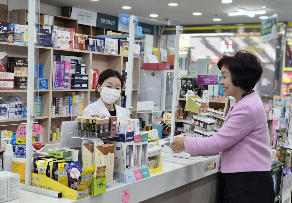[대구] 금병미 "약국 방문하며 애로사항 청취"