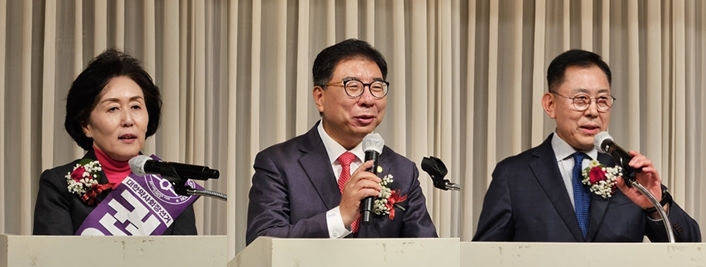 동문회 총회 유세전 후끈..."약사회장, 내가 적임자"
