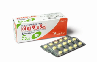 아스텔라스 '이리보' 떠난 자리 대웅제약이 메꾼다