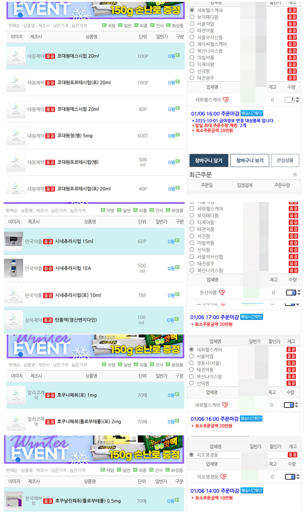 환자 증가에 연초부터 수급 불안정…품절 스트레스