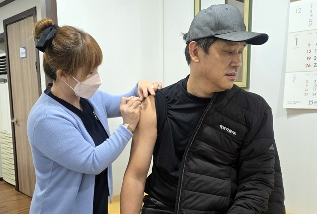 백제약품, 배송기사 대상 독감백신 접종 실시