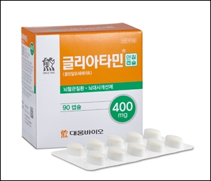 대웅바이오 '글리아타민' 매출 1293억 달성