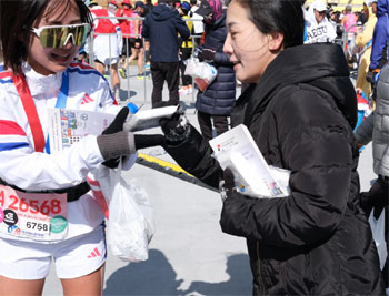 대구 중구약, 국제마라톤대회서 봉사의 장 열어
