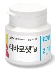 JW중외, 이상지질혈증 치료제 '리바로젯' 병 포장 출시