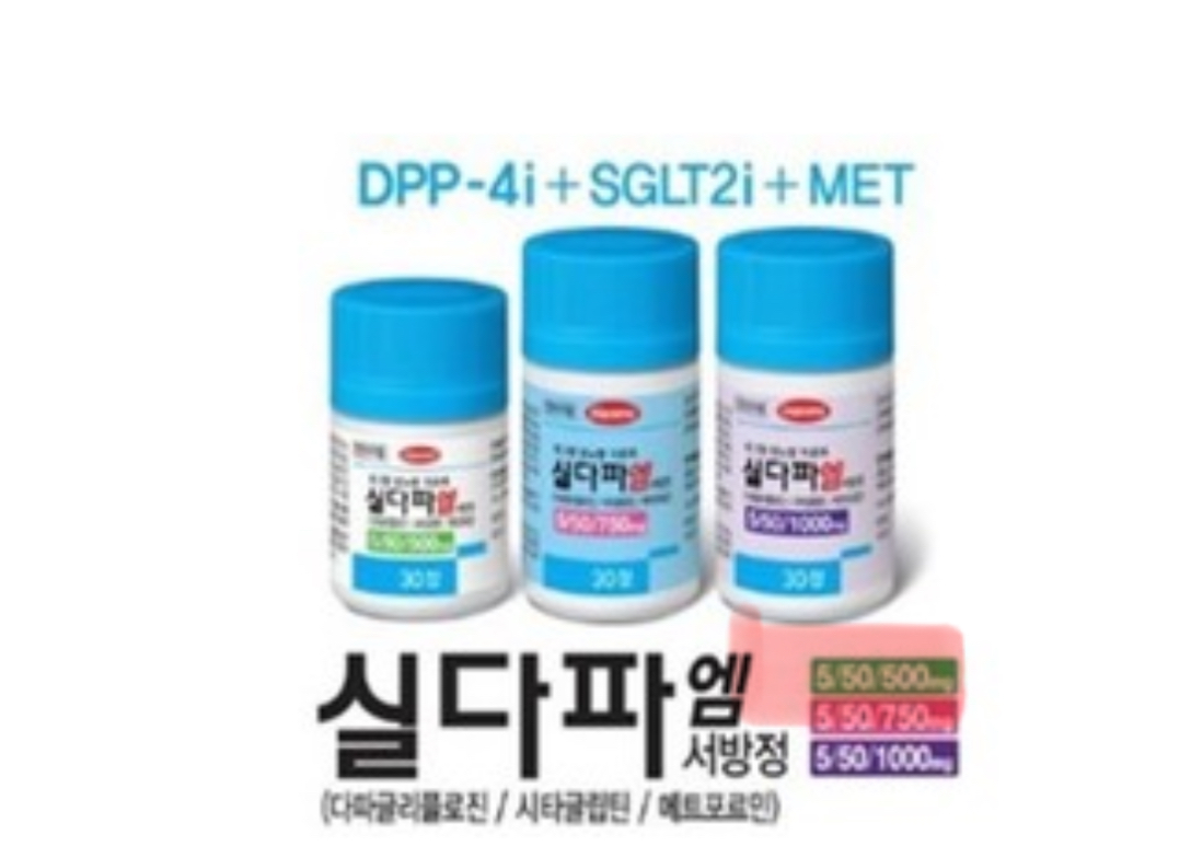 다파+시타+met 복합제 잇단 허가...총 23개 품목