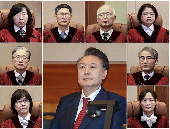 헌재 "피청구인 대통령 윤석열, 파면"…8:0 전원 일치