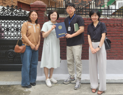 중랑구약, 독거 어르신 돕기 자매결연...생활비 지원