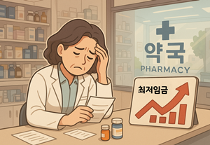최저임금 동결 없다...인상률 구간설정에 약국 영향