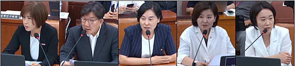 정은경 청문회, 자료제출·증인 채택 놓고 여야 충돌