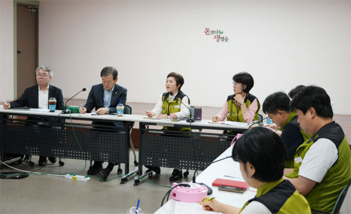 총파업 예고 보건의료노조, 이형훈 복지부 차관 간담