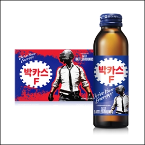 동아제약 박카스F, 배틀그라운드 에디션...히트예감