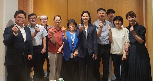광명시약, 김남희 국회의원과 돌봄통합사업 논의 

