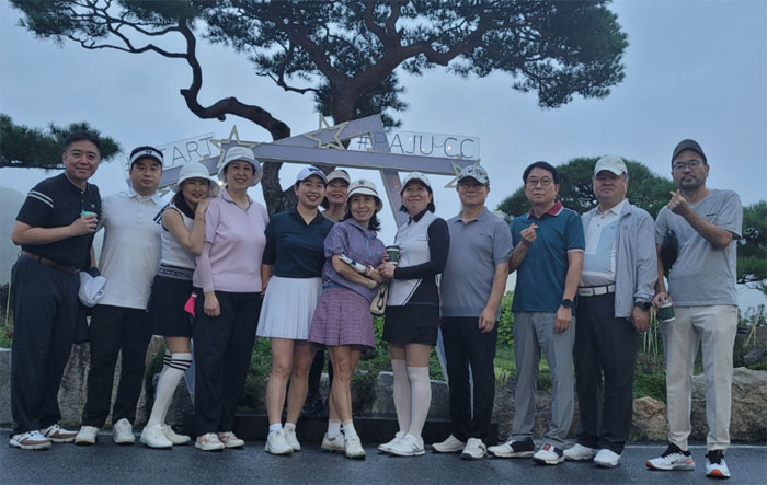 마포구약 골프동호회, 정기 라운딩 통해 친목 다져