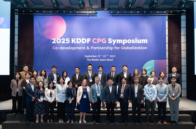 KDDF, CPG 심포지엄 개최…공동개발·글로벌 진출 가속화