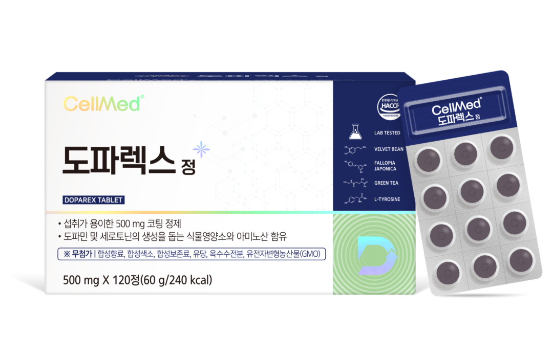 제이비케이랩, 식물성 도파민 보충제 '도파렉스' 출시