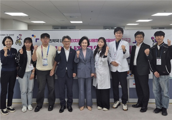 약사회, 부산 전국체전 스포츠약국 격려 방문
