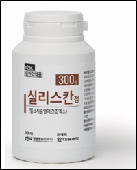 대웅과 협업 엔비케이 '실리스칸정', 하루 1정 고용량 허가 